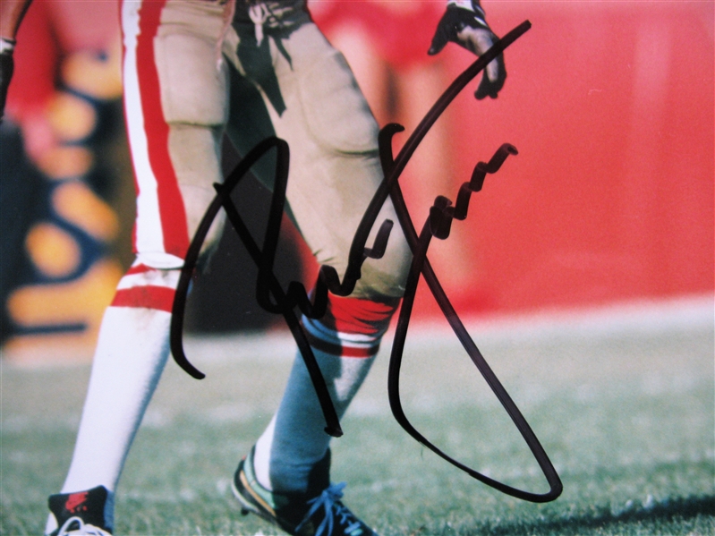RONNIE LOTT SIGNED PHOTO /CAS AUTHENTICATED