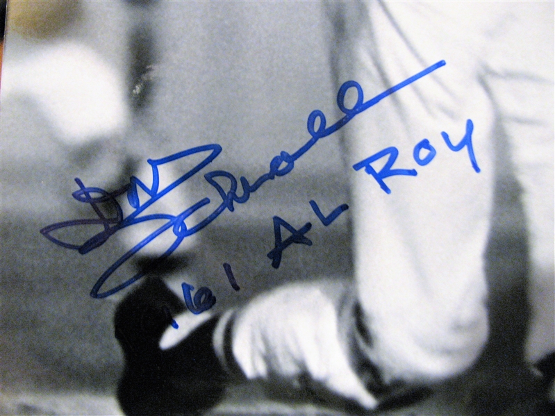 DON SCHWALL 1961 AL ROY SIGNED PHOTO /TRISTAR