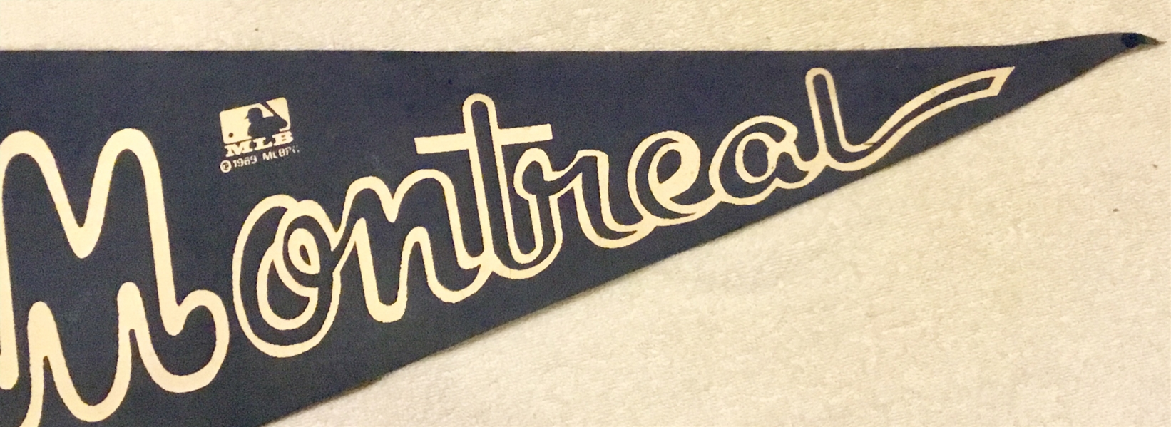 1969 MONTREAL EXPOS PENNANT - 1st YEAR OF FRANCHISE