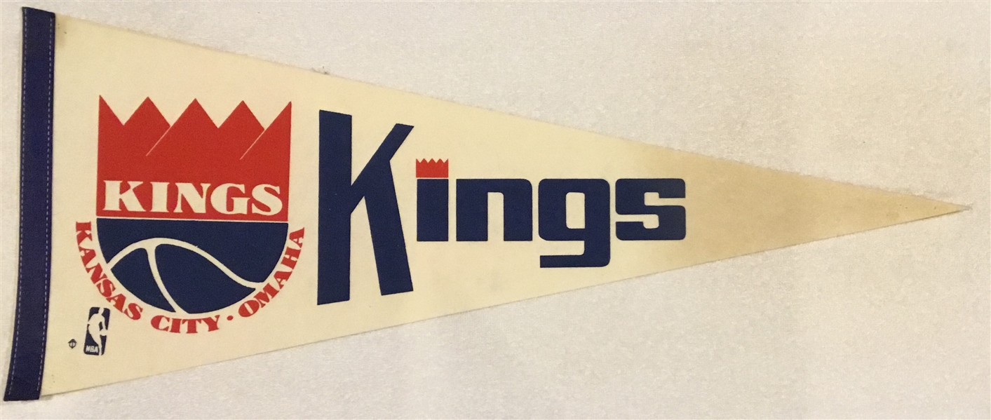 70's NBA KANSAS CITY - OMAHA KINGS PENNANT