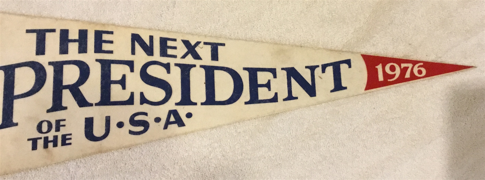 1976 JIMMY CARTER PRESIDENTIAL CAMPAIGN PENNANT