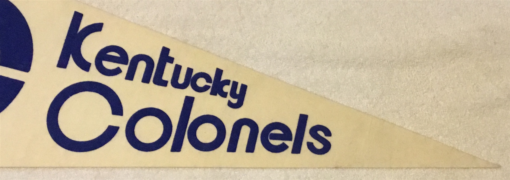 VINTAGE ABA KENTUCKY COLONELS PENNANT