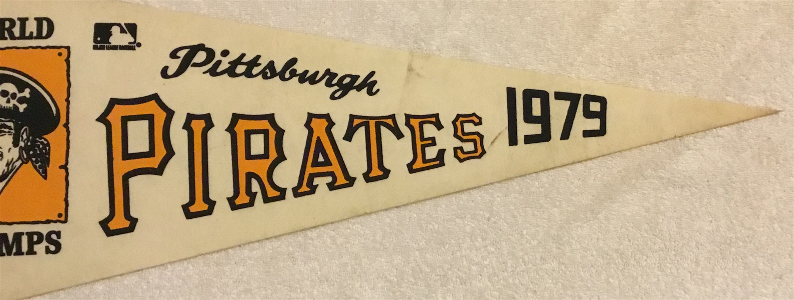 1979 PITTSBURGH PIRATES WORLD CHAMPS PENNANT