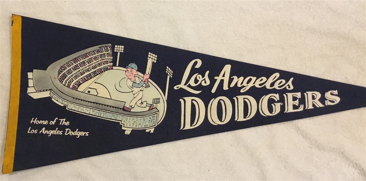 60's LOS ANGELES DODGERS PENNANT