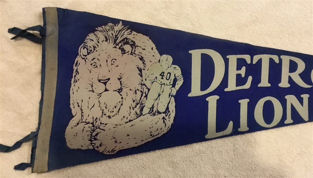 40's DETROIT LIONS PENNANT