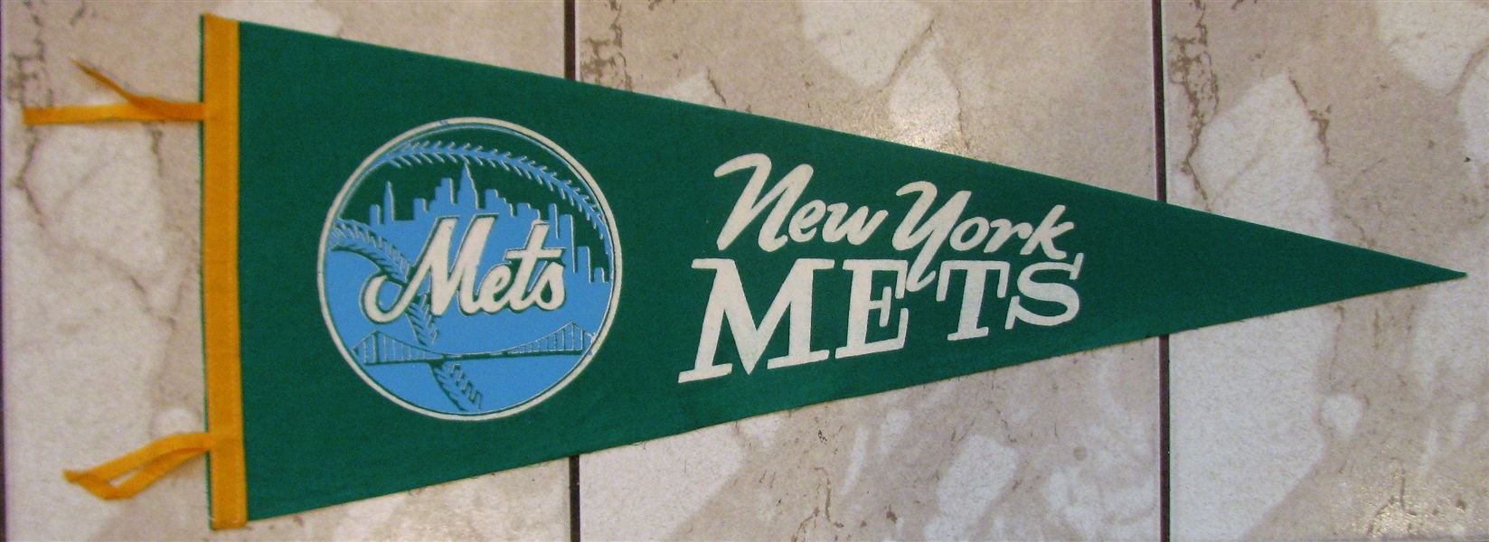 60's NEW YORK METS PENNANT