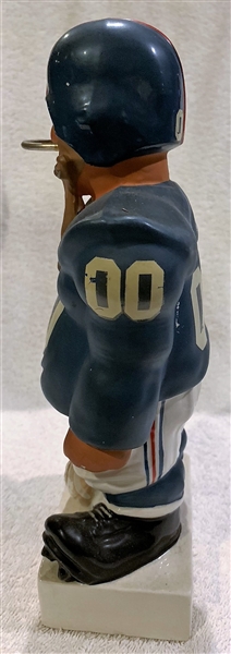 60's NEW YORK GIANTS LARGE STANDING LINEMAN KAIL STATUE