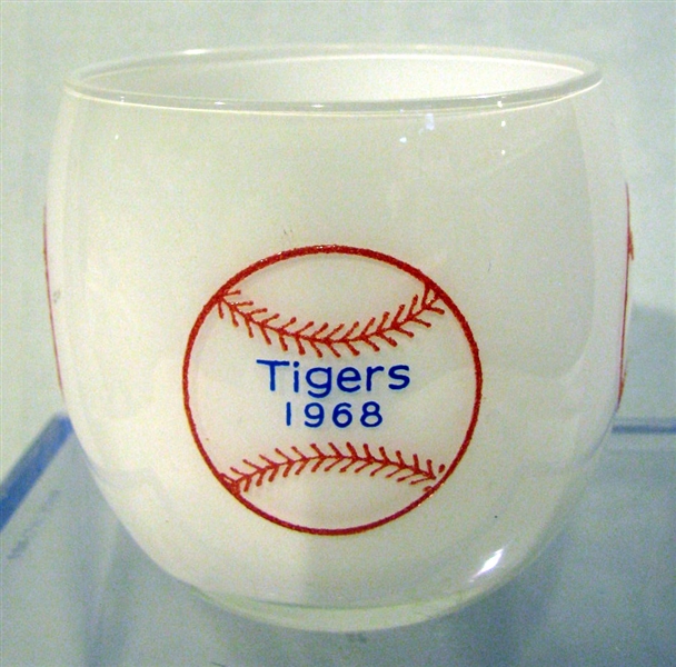 1968 DETROIT TIGERS GLASS TUMBLER