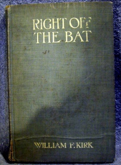 1911 RIGHT OFF THE BAT - BOOK OF BASEBALL BALLADS w/PLAYER NAMES