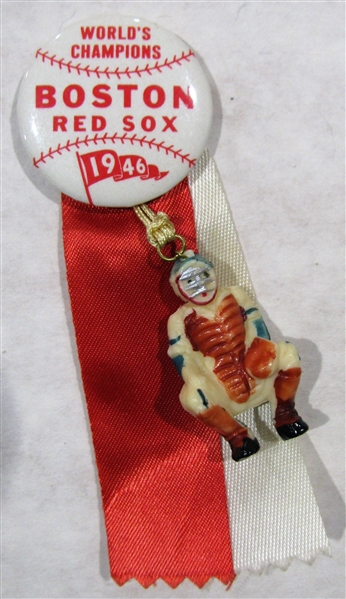 1946 BOSTON RED SOX WORLD CHAMPIONS PIN