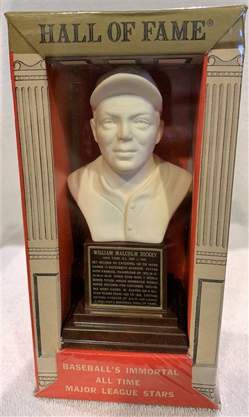 1963 BILL DICKEY HALL OF FAME BUST - SEALED IN BOX