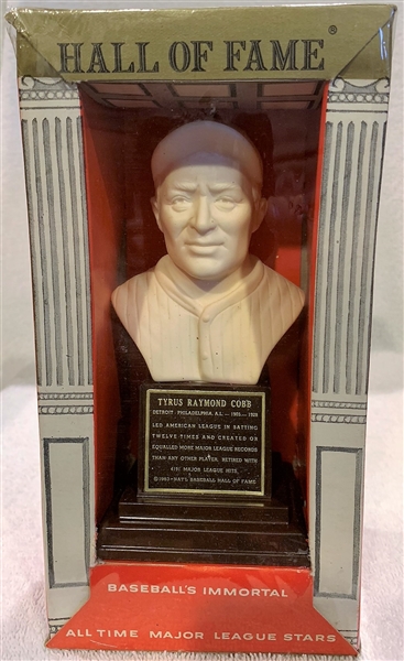 1963 TY COBB HALL OF FAME BUST - SEALED IN BOX