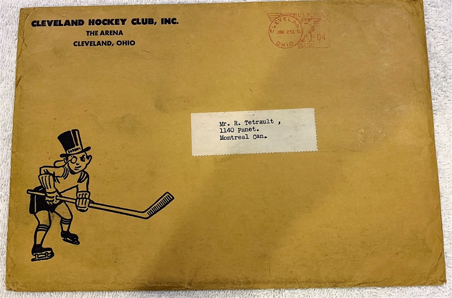 1951 CLEVELAND BARONS PHOTO PACK w/ENVELOPE- JOHNNY BOWER & BUN COOK