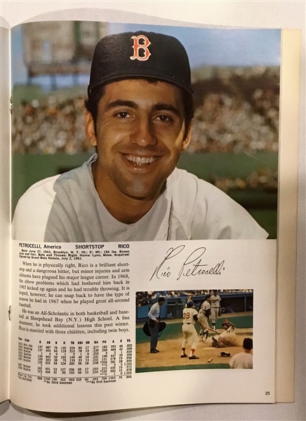 1969 RED SOX YEARBOOK
