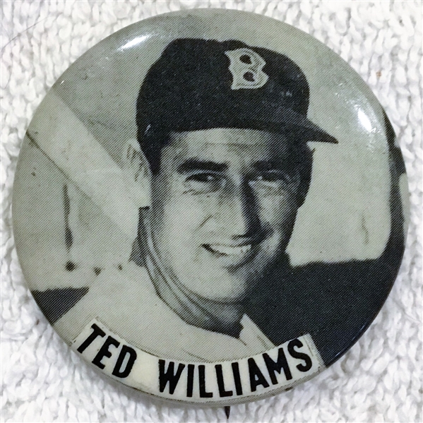 40's / 50's TED WILLIAMS PM-10 PIN - BOSTON RED SOX