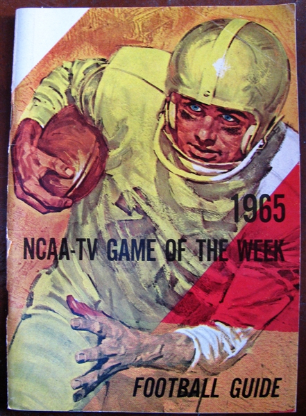 1965 COLLEGE FOOTBALL GUIDE