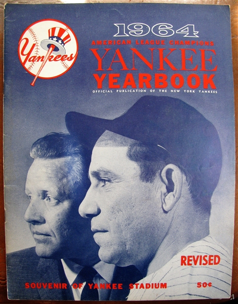 1964 NEW YORK YANKEES YEARBOOK