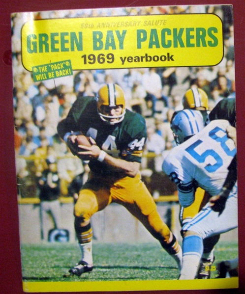 1969 GREEN BAY PACKERS YEARBOOK