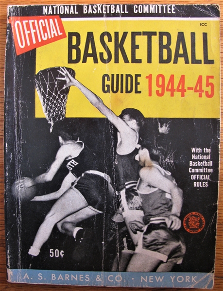 1944-45 OFFICIAL BASKETBALL GUIDE