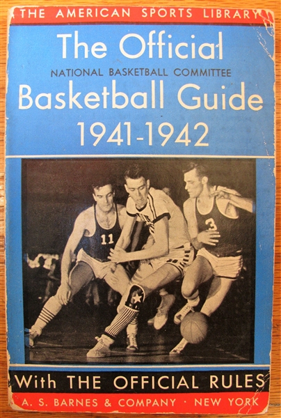 1941-42 OFFICIAL BASKETBALL GUIDE