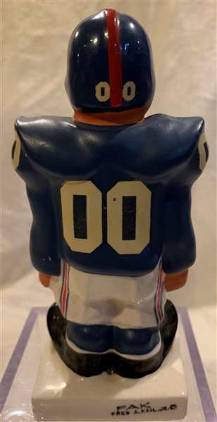 60's NEW YORK GIANTS SMALL STANDING LINEMAN KAIL STATUE