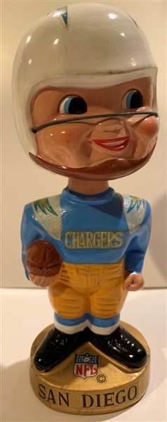 60's SAN DIEGO CHARGERS MERGER SERIES BOBBING HEAD - YELLOW PANTS VERSION