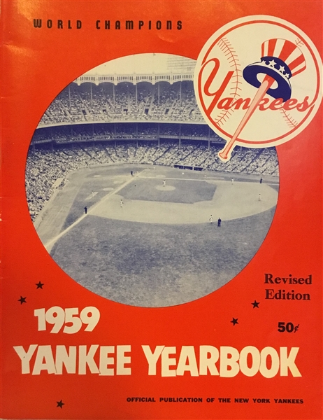 1959 NEW YORK YANKEES YEARBOOK