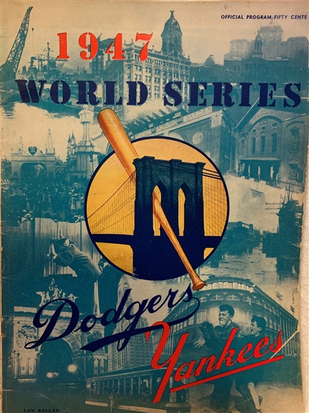 1947 WORLD SERIES PROGRAM - BROOKLYN DODGERS ISSUE