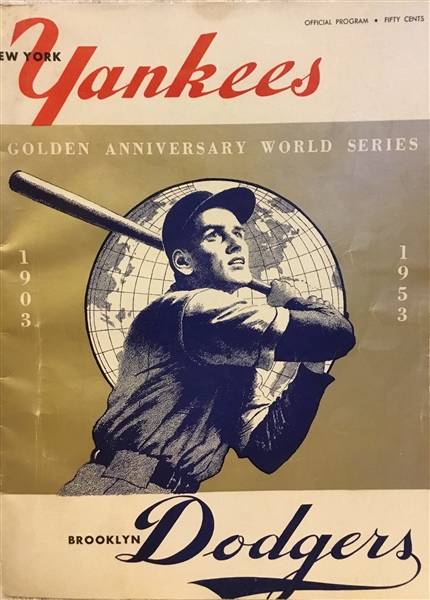 1953 WORLD SERIES PROGRAM - YANKEES ISSUE
