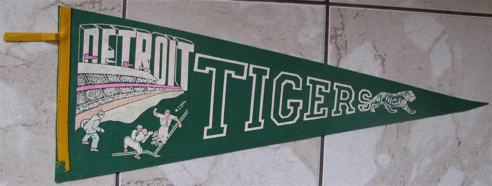 50's DETROIT TIGERS PENNANT