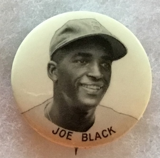 50's JOE BLACK BROOKLYN DODGERS PIN