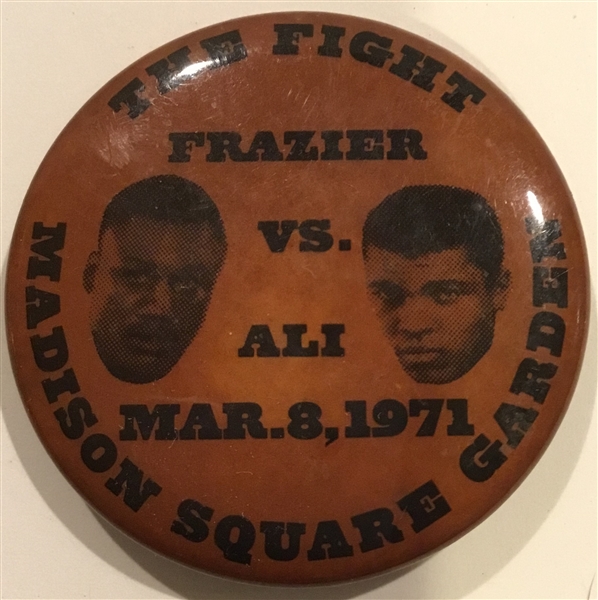 1971 ALI vs FRAZIER PIN