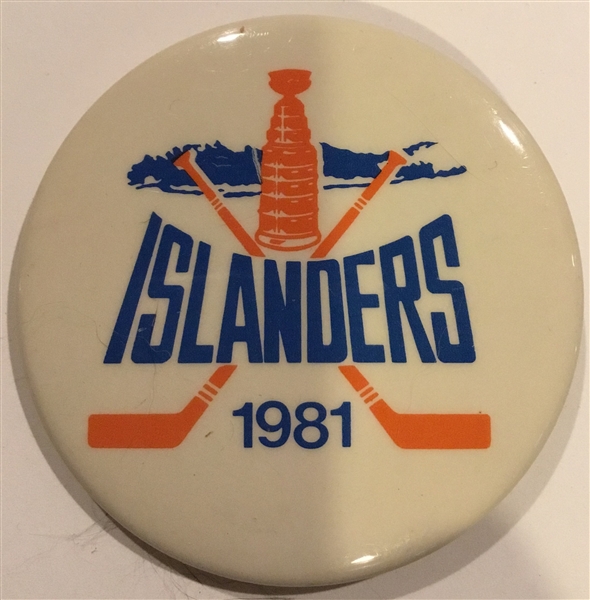 1981 NEW YORK ISLANDERS STANLEY CUP PIN