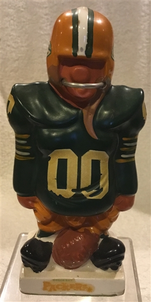 60's GREEN BAY PACKERS  KAIL STATUE - SMALL STANDING LINEMAN