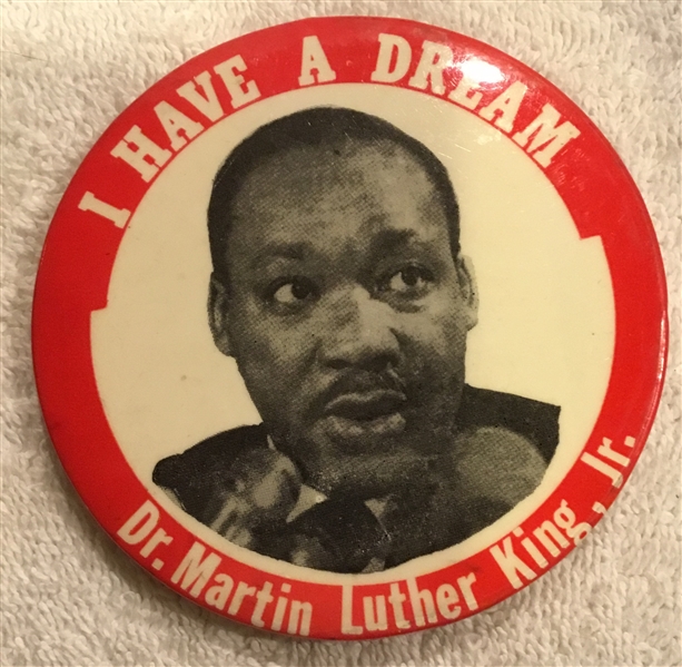 60's MARTIN LUTHER KING JR. I HAVE A DREAM PIN
