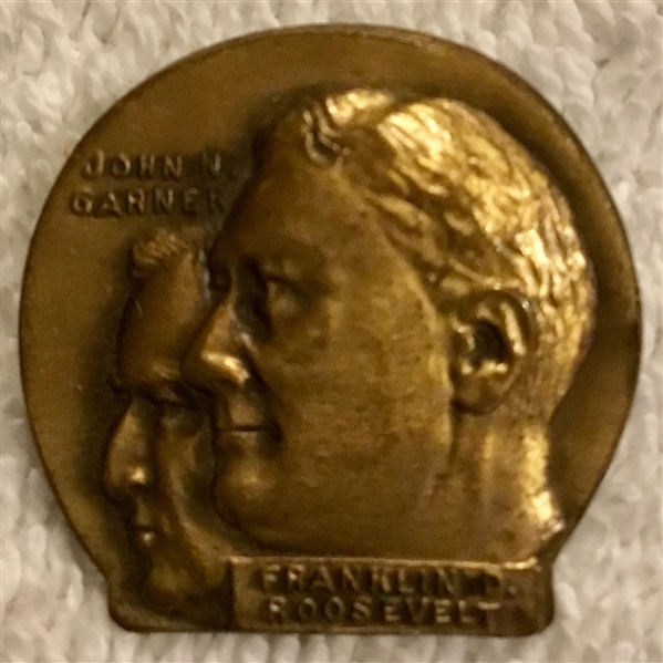 30's FDR PRESIDENTIAL CAMPAIGN PIN