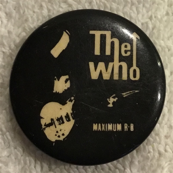 VINTAGE THE WHO CONCERT PIN
