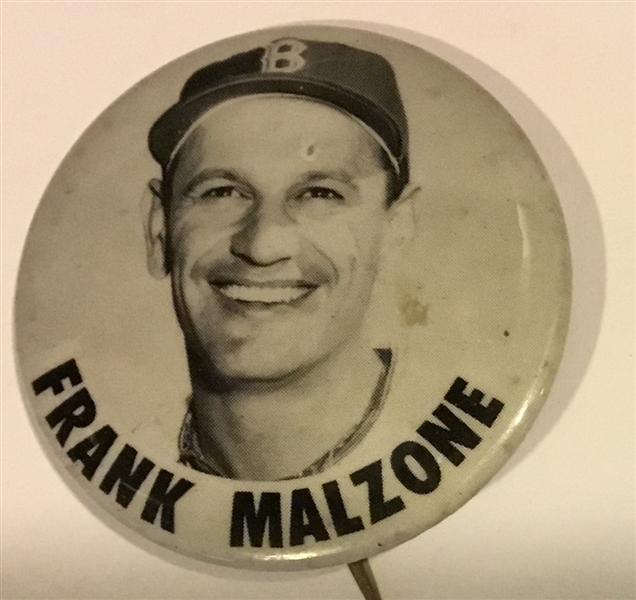50's FRANK MALZONE BOSTON RED SOX PIN
