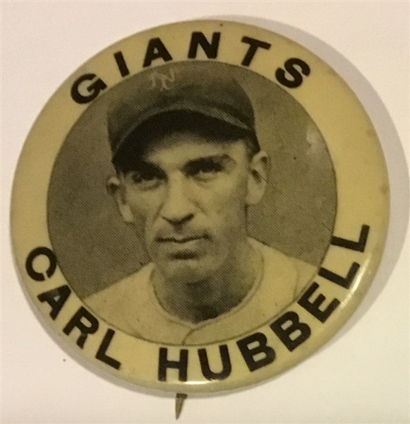 30's/40's CARL HUBBELL NEW YORK GIANTS PIN