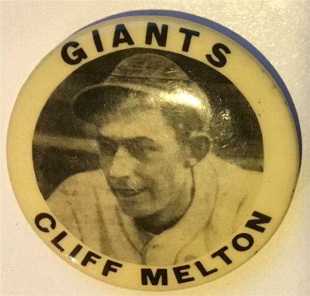30's/40's CLIFF MELTON NEW YORK GIANTS PIN