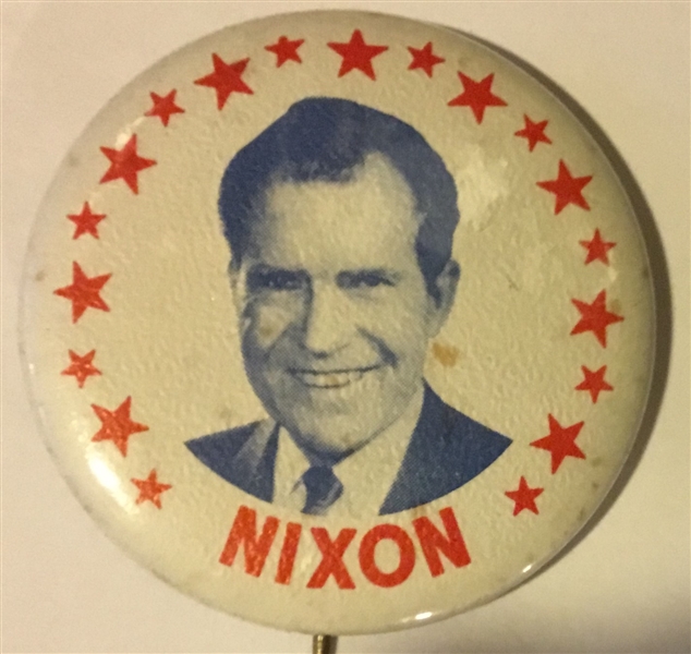 60's RICHARD NIXON PRESIDENTIAL CAMPAIGN PIN