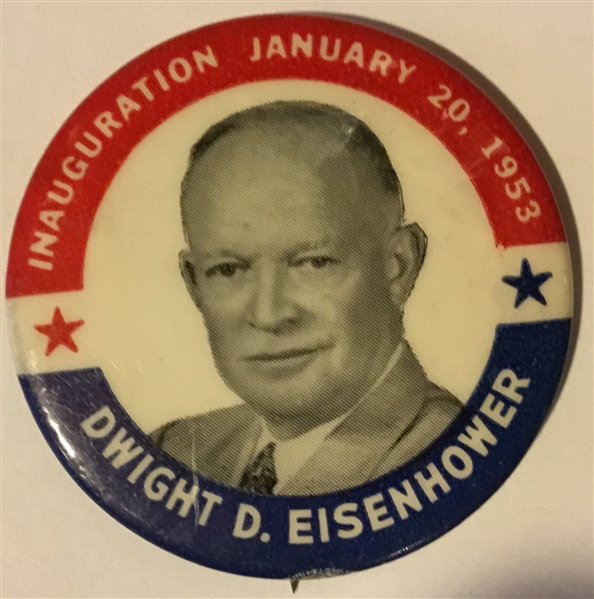 1953 DWIGHT D. EISENHOWER INAUGURATION PIN