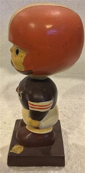 60's CLEVELAND BROWNS SQUARE BASE BOBBING HEAD