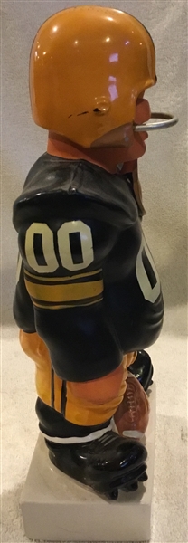 60's PITTSBURGH STEELERS KAIL LARGE STANDING LINEMAN STATUE