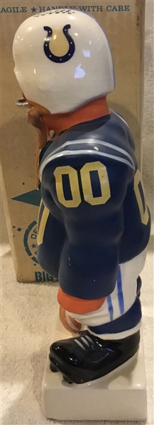 60's BALTIMORE COLTS  KAIL  LARGE STANDING LINEMAN  STATUE w/BOX