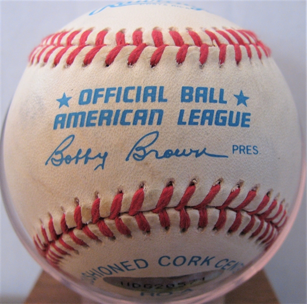 MICKEY MANTLE SIGNED BASEBALL w/STEINER