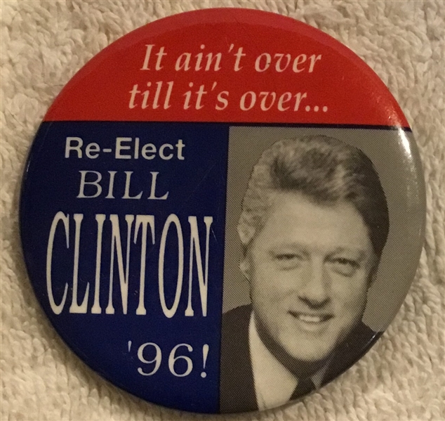 1996 BILL CLINTON PRESIDENTIAL CAMPAIGN PIN