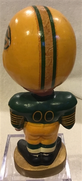 60's GREEN BAY PACKERS REALISTIC FACE BOBBING HEAD