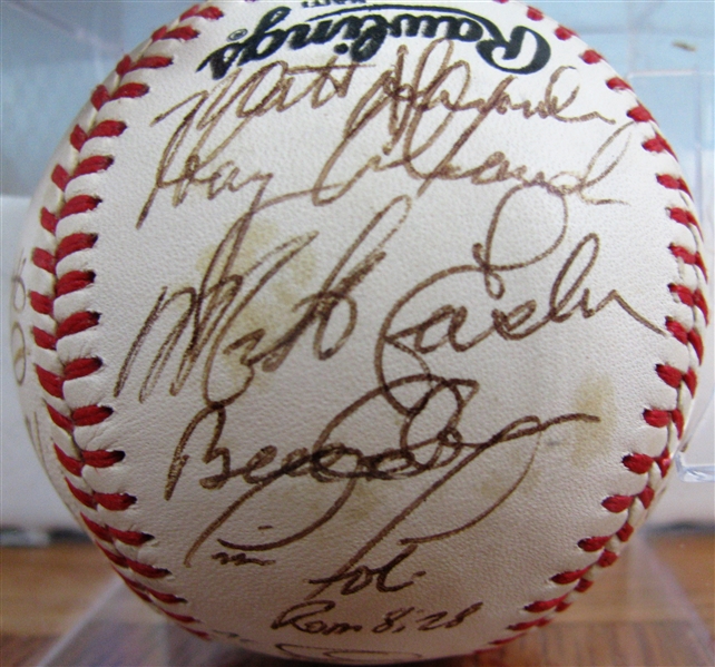 1981 PITTSBURGH PIRATES TEAM SIGNED BASEBALL - STARGELL  w/CAS