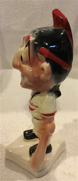 40's/ 50's CLEVELAND INDIANS STANFORD POTTERY BANK